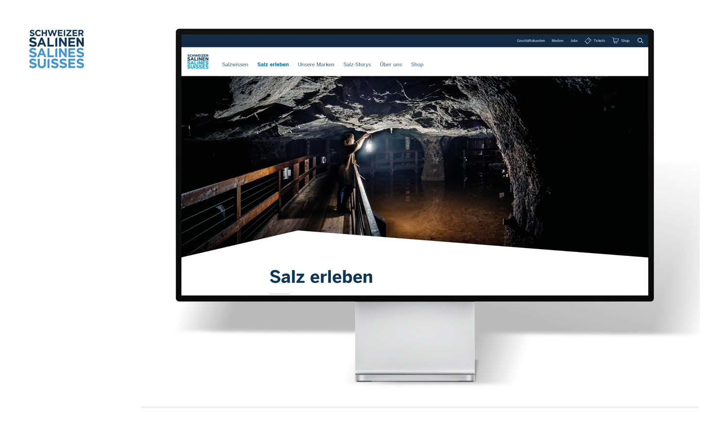 Schweizer Salinen AG, Webseite